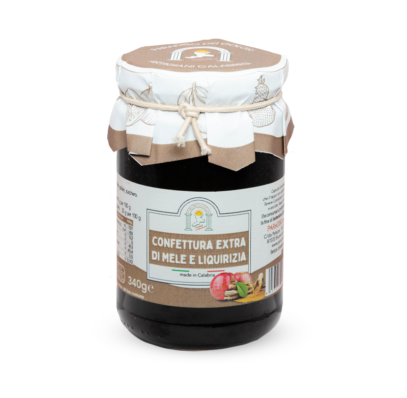 Confettura Extra di Mele e Liquirizia | linea Classic - 340g