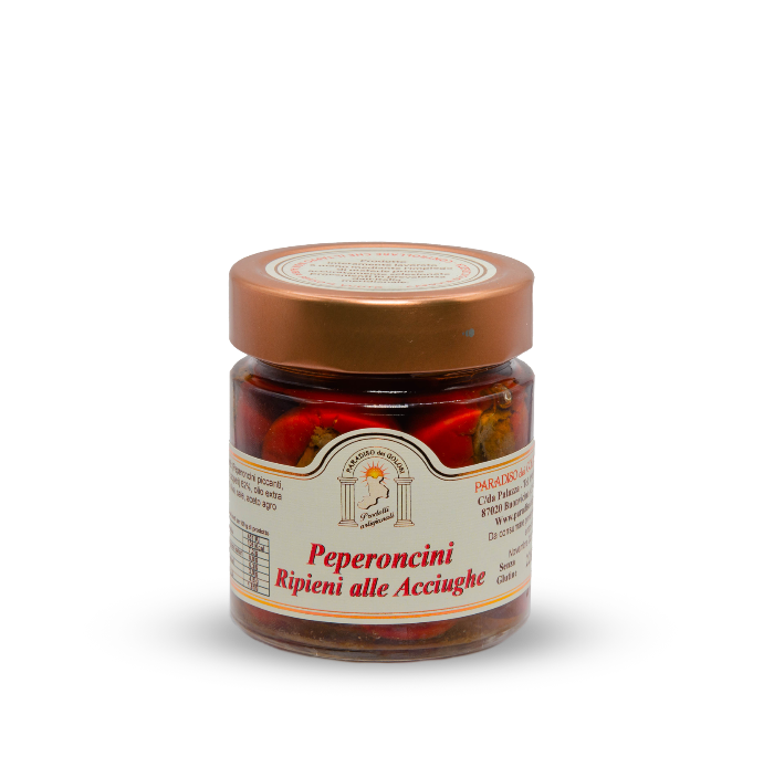 Peperoncini Ripieni alle Acciughe | linea Special- 210g