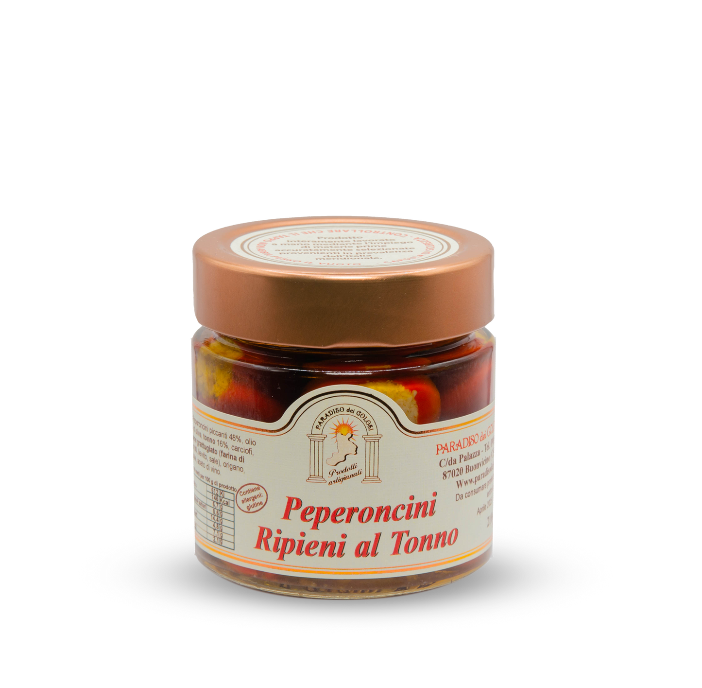 Peperoncini Ripieni al Tonno | linea Special - 210g