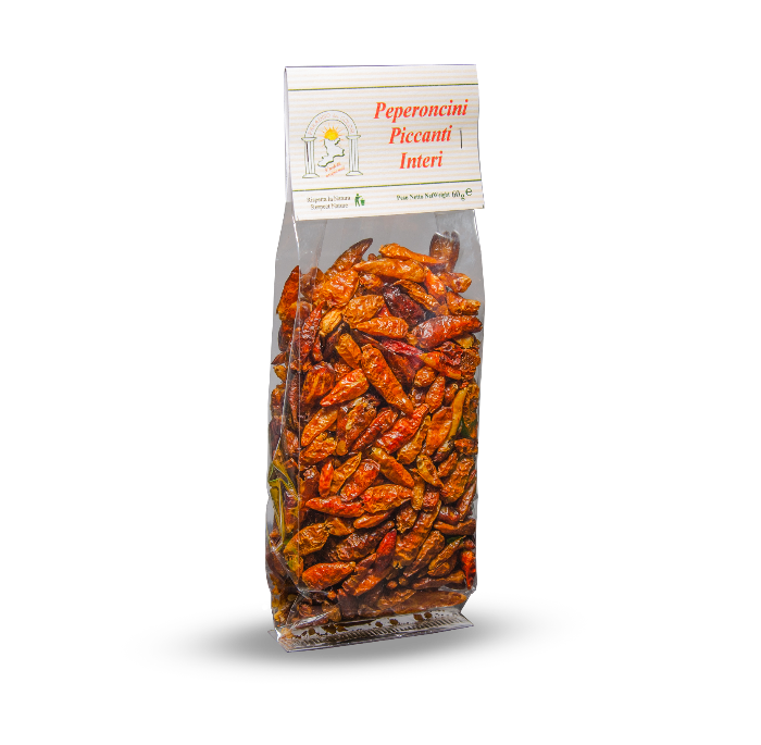 Spezie peperoncino piccante interi 60g