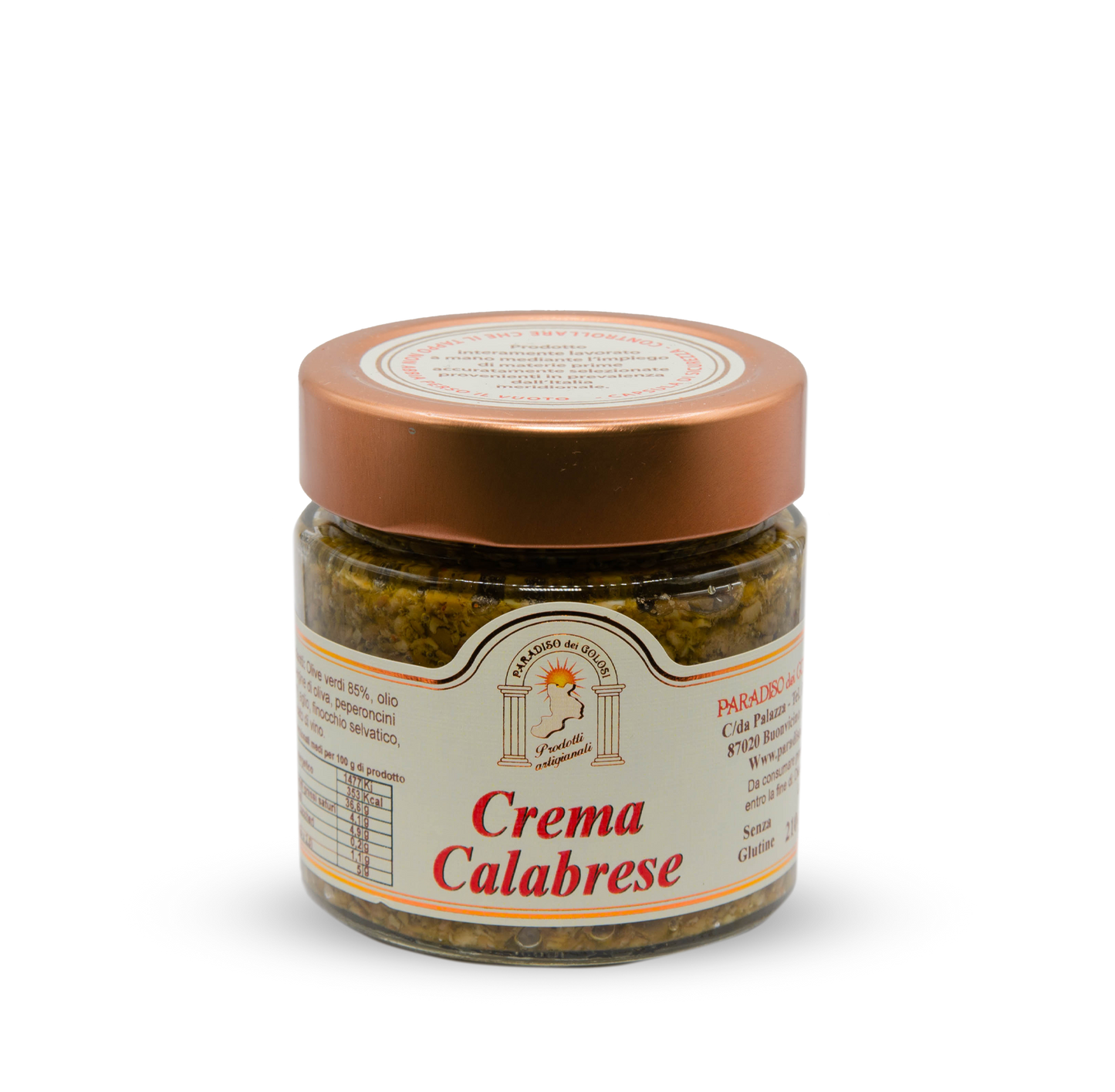 Crema Calabrese | linea Special - 210g