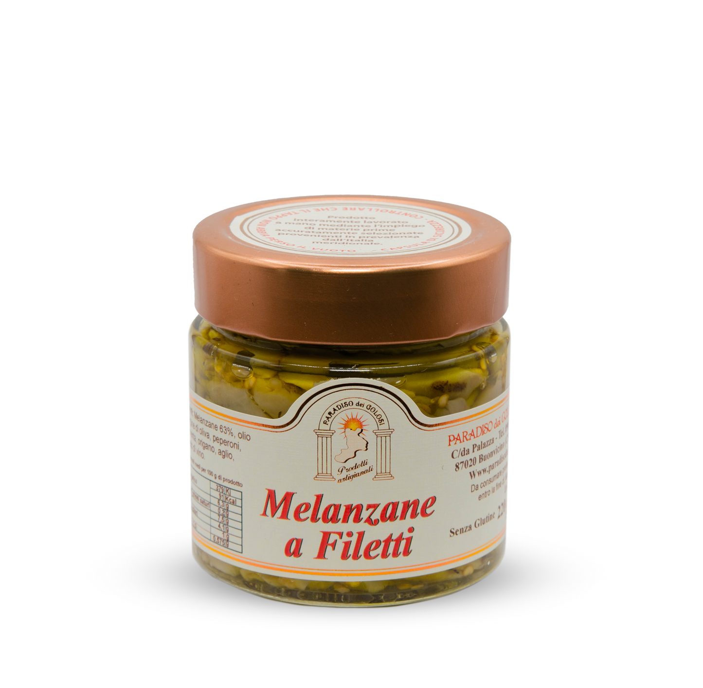 Melanzane a Filetti | linea Special - 220g