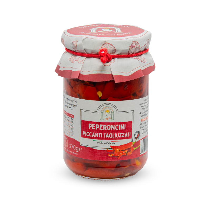 Peperoncini Piccanti Tagliuzzati | linea Classic - 270g