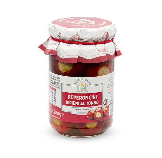 Peperoncini Ripieni al Tonno | linea Classic - 280g