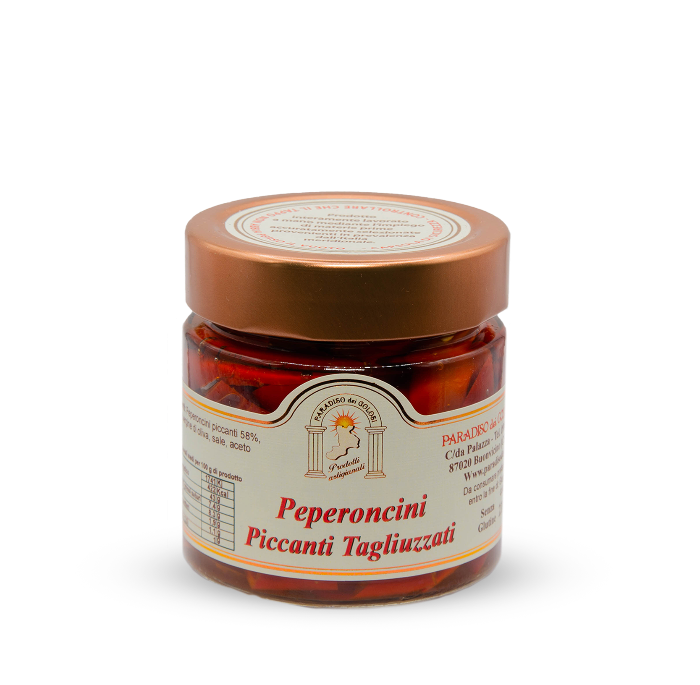 Peperoncini Piccanti Tagliuzzati | linea Special - 210g