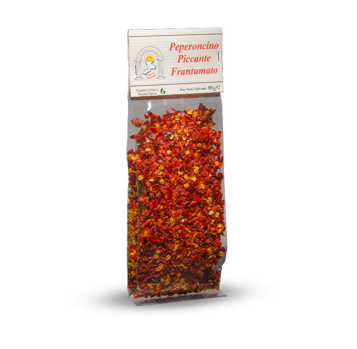 Spezie Peperoncino piccante frantumato 80g