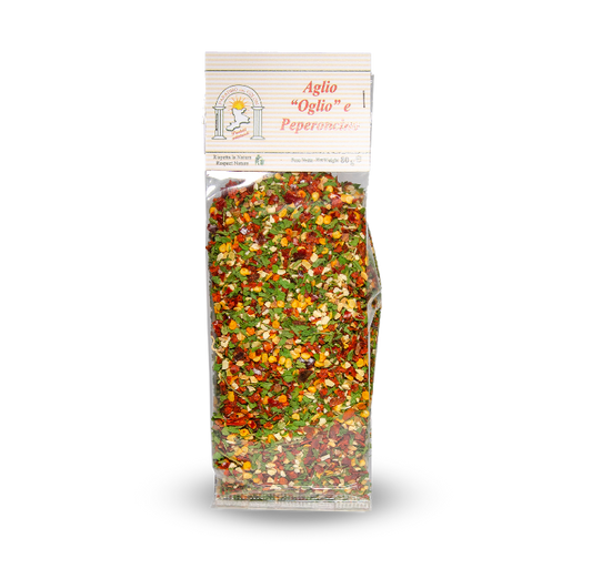 Mix aglio "oglio" e peperoncino 80g