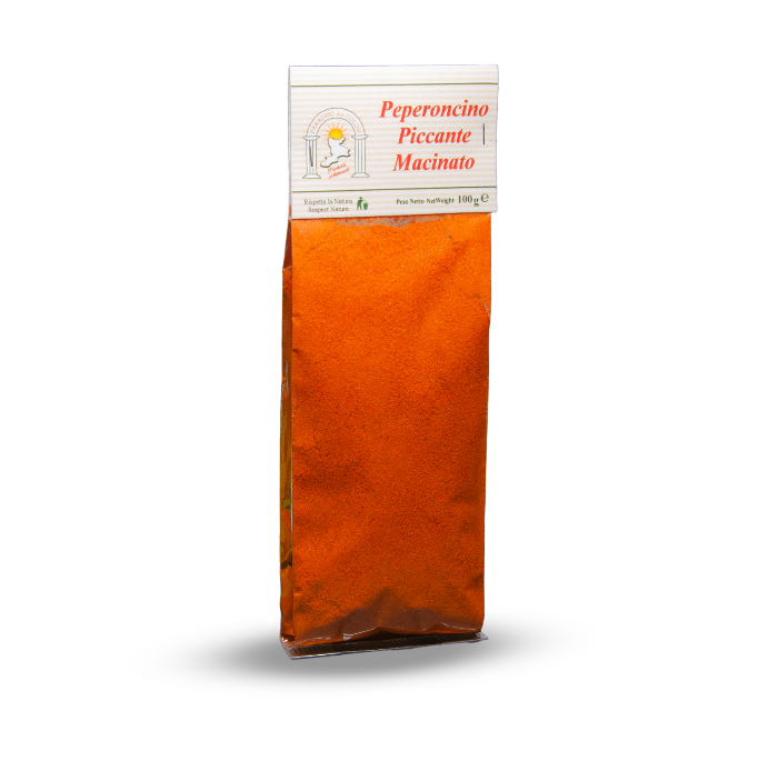 Spezie peperoncino piccante macinato 100g