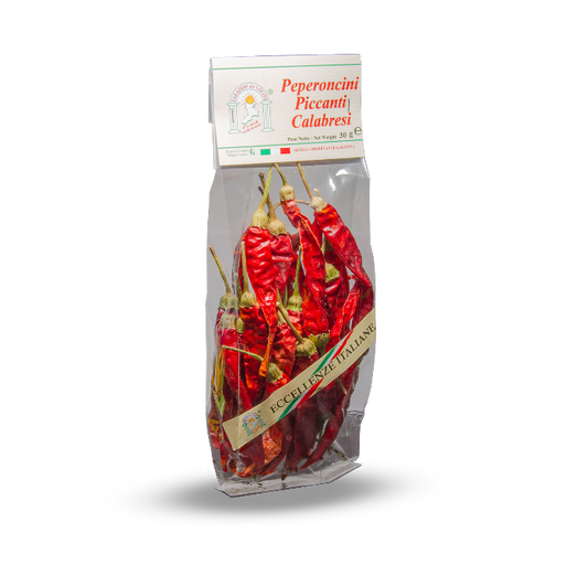 Spezie peperoncini piccanti calabresi 30g