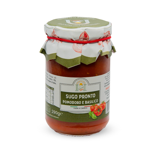 Sugo pronto pomodoro e basilico | linea Classic - 290g
