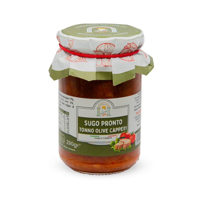 Sugo pronto tonno olive e capperi | linea Classic - 290g