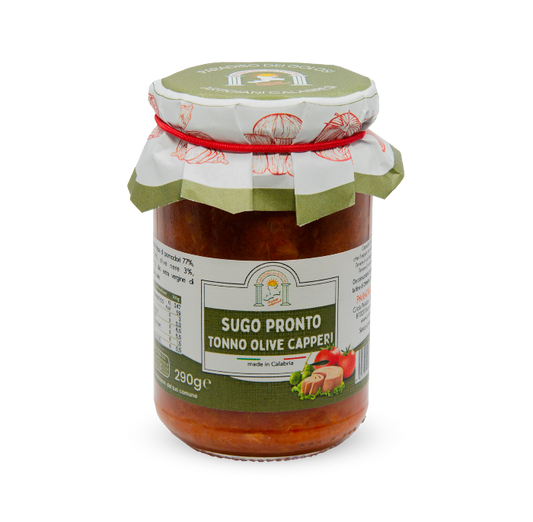 Sugo pronto tonno olive e capperi | linea Classic - 290g